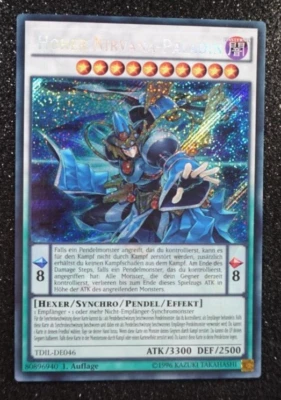 Yugioh HOHER NIRVANA-PALADIN , tdil-de046 secret rare deutsch Near Mint ! - Bild 1 von 2
