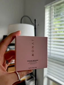 MONAT RADIANT BRONZER, MEDIUM TAN 0.28 fl. oz. BRAND NEW IN BOX - Picture 1 of 5