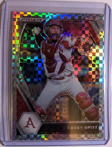 2021 PRIZM DRAFT PICKS POWER PLAID PRIZM CASEY OPITZ 30/35