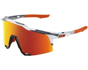 100 % Speedcraft Soft Tact Grey Camo HiPER Red Multilayer Mirror Lens Sunglasses - Picture 1 of 1