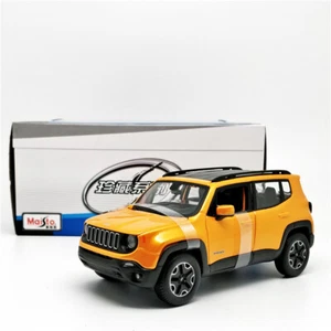 Maisto 1:24 Renegade met orange Diecast Model Car - Picture 1 of 6