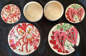 Vtg LOVE “Thingies” Puzzles 125 PZL 9028 & 125 PZL 9034 Sandy Miller Valentine - Picture 1 of 22
