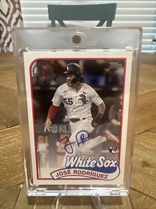 2024 Topps Jose Rodriguez 1989 Topps 35th Anniversary RC Auto #89BA-JROD - Picture 1 of 4