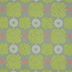 Ty Pennington Impressions Fall 2011 Taj Green Cotton Quilt Quilting Fabric Yards - Picture 1 of 2