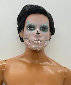Barbie 2024 Dia De Muertos Day of Dead Model Muse Ken Nude Doll Calavera Face - Picture 1 of 17