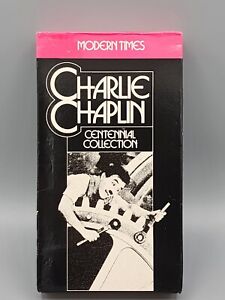 CHARLIE CHAPLIN MODERN TIMES 1936 CENTENNIAL COLLECTION VHS 1992