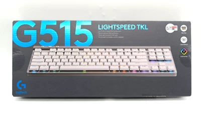 Logitech G515 TKL – Low Profile Gaming-Tastatur Tactile - Weiß Nordic-Layout - Bild 1 von 4