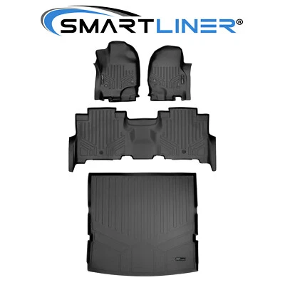 SMARTLINER Floor Mats Cargo Trunk Liner TPE 2018-2025 Expedition Navigator - Imagem 1 de 4
