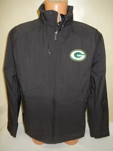 91112 Herren Bekleidung NFL GREEN BAY PACKERS durchgehender Reißverschluss JACKE neu schwarz $ 89,99 - Bild 1 von 2