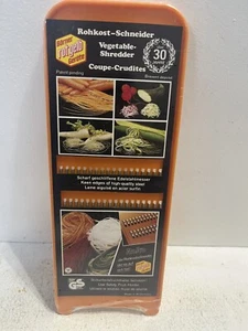 - Vegetable Shredder Kitchen Tools Plastic Easy Clean Made In Germany  - Picture 1 of 3