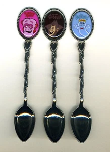 Franken Berry, Count Chocula & Boo Berry 3 Collectible Spoons - Picture 1 of 3