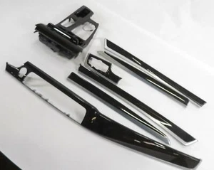 2012 BMW 528i (F10) DASH DOOR CONSOLE (FINE ASH GRAIN) WOOD TRIM SET-7 - Picture 1 of 12