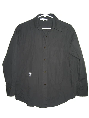 Christian Dior LOGO Paris black long sleeve shirt blouse 3XL - Image 1 of 4