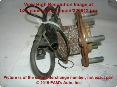 Buje de rueda trasero usado se adapta a: Dodge Caliber 2007 frenos de disco traseros tracción trasera grado A Foto 1 de 4