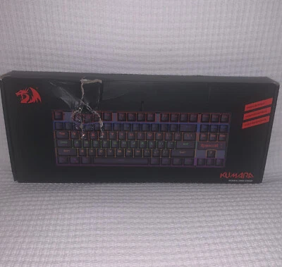 Redragon Kumara K552-KR Mechanical Gaming Keyboard Red Switches *Box Damage* - Image 1 of 4