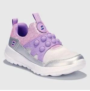 S Sport By Skechers POPS Girls' Denise Colorblock Sneakers - Size 1 - Picture 1 of 3