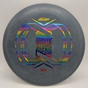 Used Discraft Rubber Blend Glo Drone  Ledgestone 2021 Gray/Rainbow 175-176g 9/10 - Picture 1 of 3