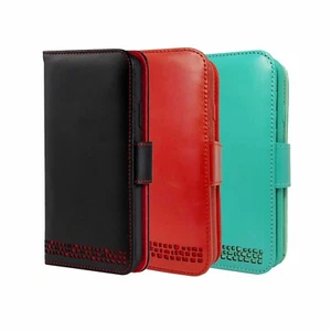 Funda billetera de cuero genuino Samsung S20 - muchas características de diseño únicas - Imagen 1 de 41