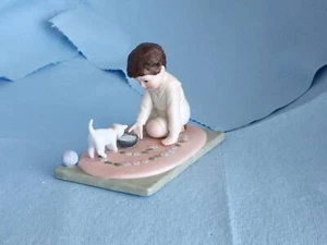 Kitty's Breakfast Bessie Pease Gutmann Heirloom Tradition 1985 H1877 - Picture 1 of 10