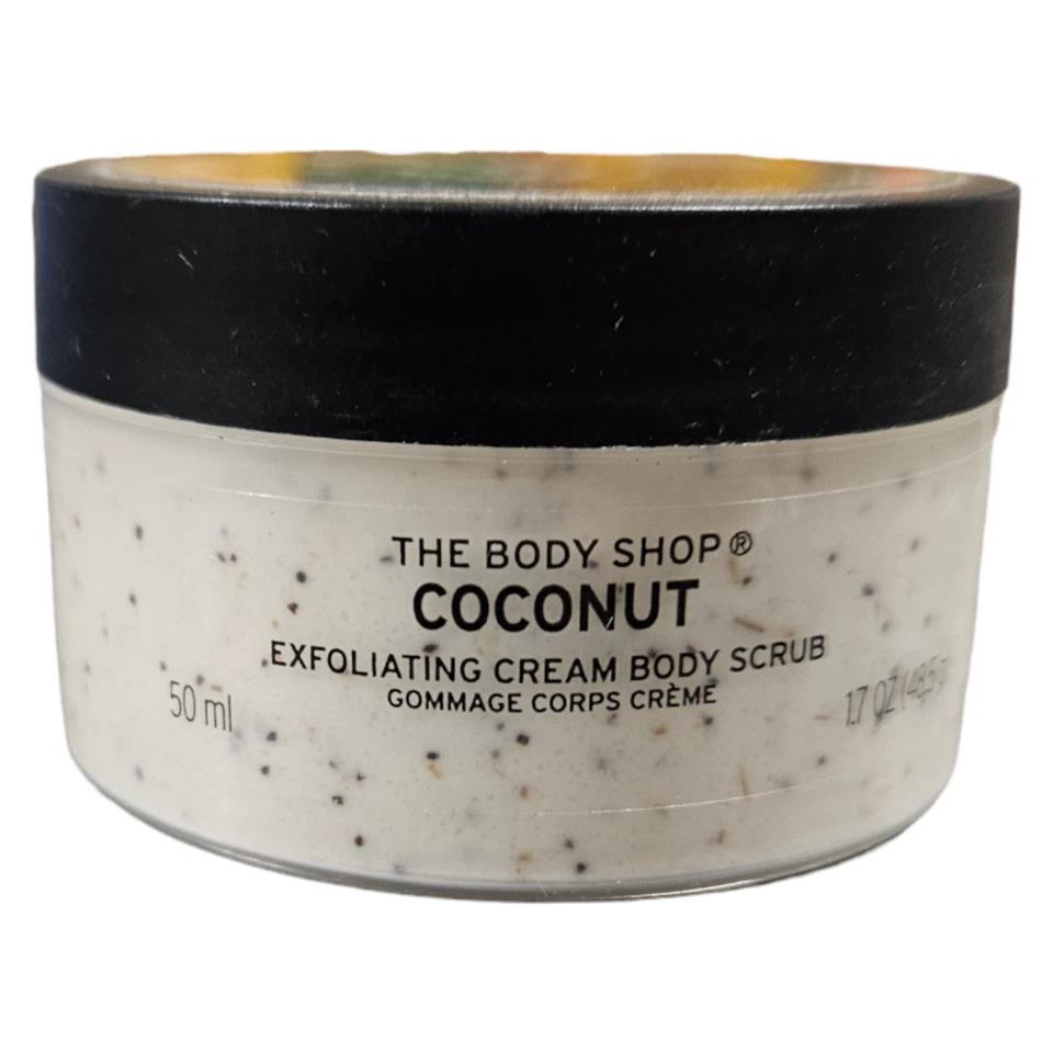 Exfoliante Corporal Crema Exfoliante de Coco The Body Shop 50 ml 1,7 oz Original Nuevo Foto 1 de 4