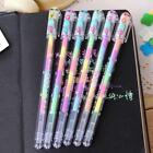 6 Rainbow Colour Stationery Refill Ink Highlighters Gel Pen Drawing DIY Great