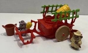 Star Wars EWOKS Cartoon Return Of The Jedi Wicket Fire Cart Toy 1985 Kenner - Picture 1 of 18