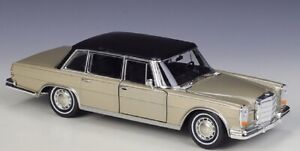 Welly 1:24 1963 Mercedes Benz 600 Diecast Model Racing Car NEW IN BOX