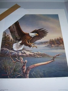 James Meger " Legacy Eagle " Artist Proof #67 of 150 $1200 Value - Picture 1 of 1