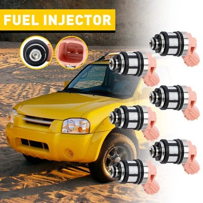 Fuel Injectors 6X/set Fit 1996-2004 Frontier Nissan Pathfinder Xterra NEW 3.3L - Image 1 of 4