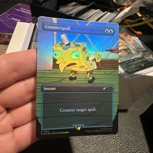 Magic The Gathering Counterspell (1933) *LÁMINA ARCO IRIS* GUARIDA SECRETA: Bob Esponja Como Nuevo - Imagen 1 de 11