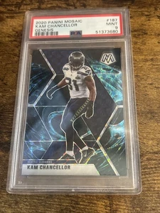 2020 Mosaic Football Kam Chancellor Genesis Prizm #187 SSP Seahawks  - Bild 1 von 2