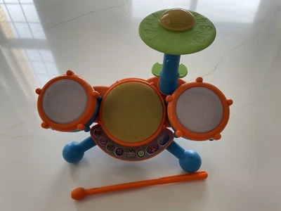 VTech KidiBeats Drum Set with 1 Drumstick, Baby and Toddler Toys - Image 1 of 2