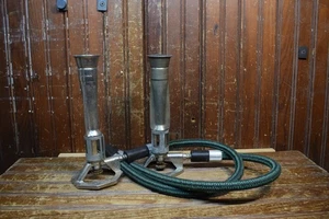 HUMBOLT BUNSEN BURNER GAS FEEDER LINE HOSE 4PC LOT CHEMISTRY CHEM LAB EQUIPMENT - Picture 1 of 14