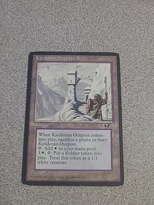 Magic: The Gathering Kjeldoran Outpost Alliances Lightly Played - Picture 1 of 2