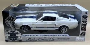Ford Mustang Shelby GT500 SUPER SNAKE 1967 1:18 COLECCIONABLES SHELBY FUNDIDO A PRESIÓN - Imagen 1 de 8
