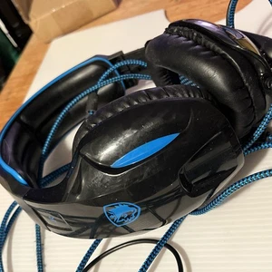 Saded Headset with Microphone Usb Wired Headset for PC Laptop  model sa.902 - Picture 1 of 6