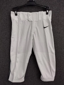 Nike Vapor Boys Select High Piped Baseball 3/4 Pants White BQ6444-101 Size S - Picture 1 of 10