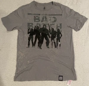 Camiseta Gráfica Disney Star Wars The Bad Batch Para Hombre Pequeña Gris Lavado Ácido Gráfico - Imagen 1 de 12
