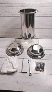 Time Capsule Anti-Corrosion Waterproof Stainless Steel Capsule Container 10.2" - Picture 1 of 11