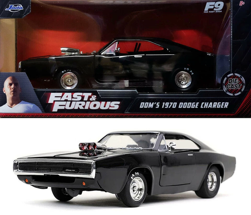 Fast & Furious DODGE CHARGER 1970 DOM'S Die Cast Jada Toys 31942 New Nuovo - Immagine 1 di 1