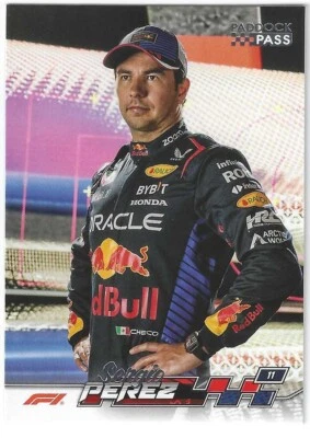 Sergio Perez - 2024 Topps Formula 1 Paddock Pass - Card #52 - Image 1 of 2