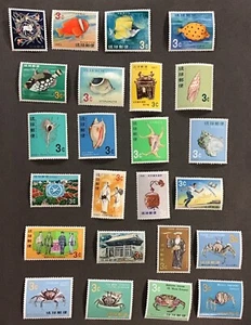 Ryukyu Islands 1966 -1969 XF MNH Lot Between Sc#150-177. - Picture 1 of 2