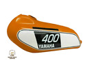 Passend für Yamaha 250 DT 400 DT Enduro, orange lackierter Stahltank 1975...