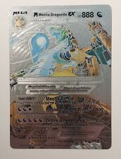 Mega Mecha Dragonite EX Full Art Silver Foil Pokemon Fan Art Hp 888 NM 