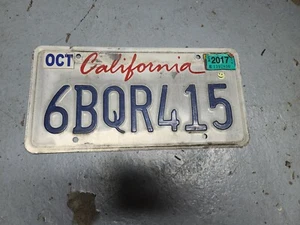  Matrícula de California  - Imagen 1 de 6