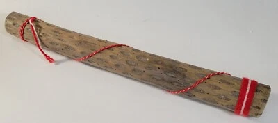 Instrumento de percusión musical de mano con palo de lluvia de cactus de colección 15 3/4" hecho a mano Chile Foto 1 de 3