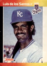 1989 Donruss #562 Luis de los Santos - Kansas City Royals