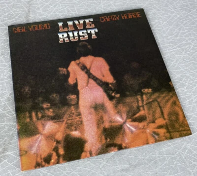 NEIL YOUNG CRAZY HORSE - LIVE RUST VINYL RECORD SET (TA-55) - Image 1 of 3
