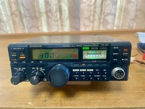 KENWOOD TR-851 TRIO 430MHz 10W 70cm ALL MODE Nadajnik-odbiornik Szynka Radio Działające używane - Zdjęcie 1 z 5