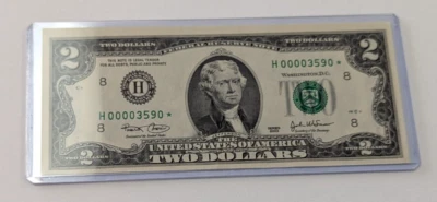 $2 Bill  Frank Jefferson 1937 Series 2003 - Image 1 of 4